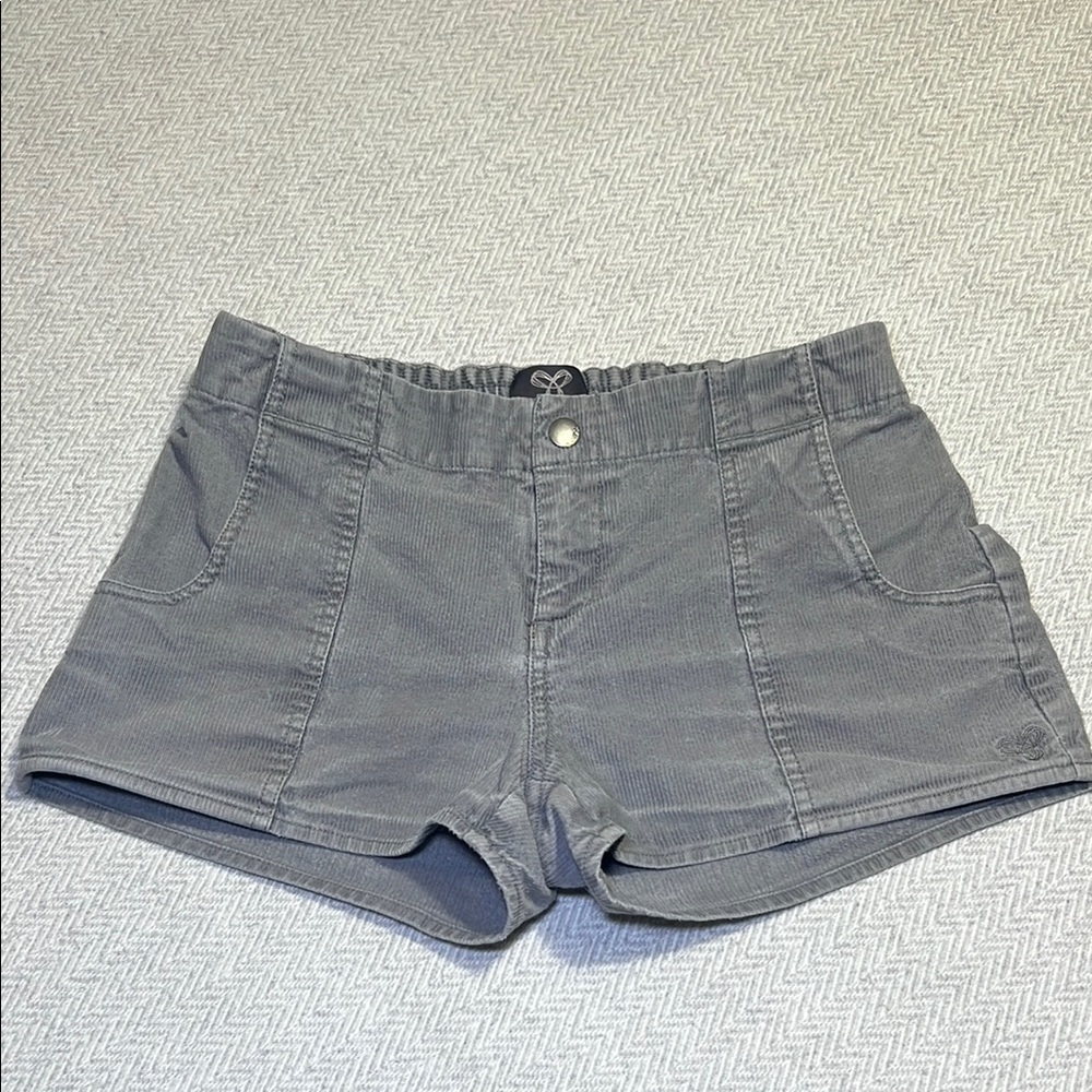 TNA Gray Corduroy Shorts.  Aritzia. Size 2.